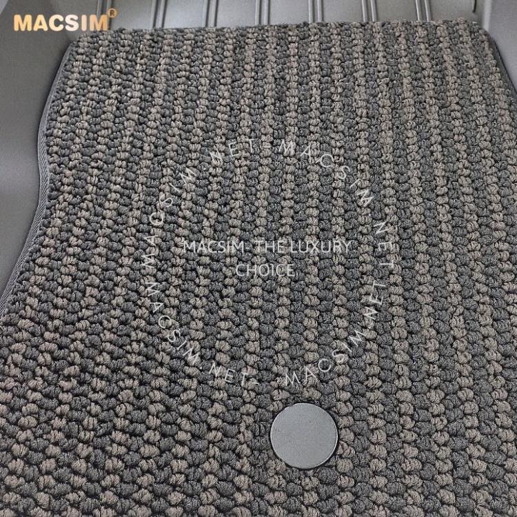 Thảm lót sàn xe 2 lớp ô tô Subaru Forester 2018- đến nay Nhãn hiệu Macsim 3W chất liệu nhựa TPE đúc khuôn cao cấp - màu