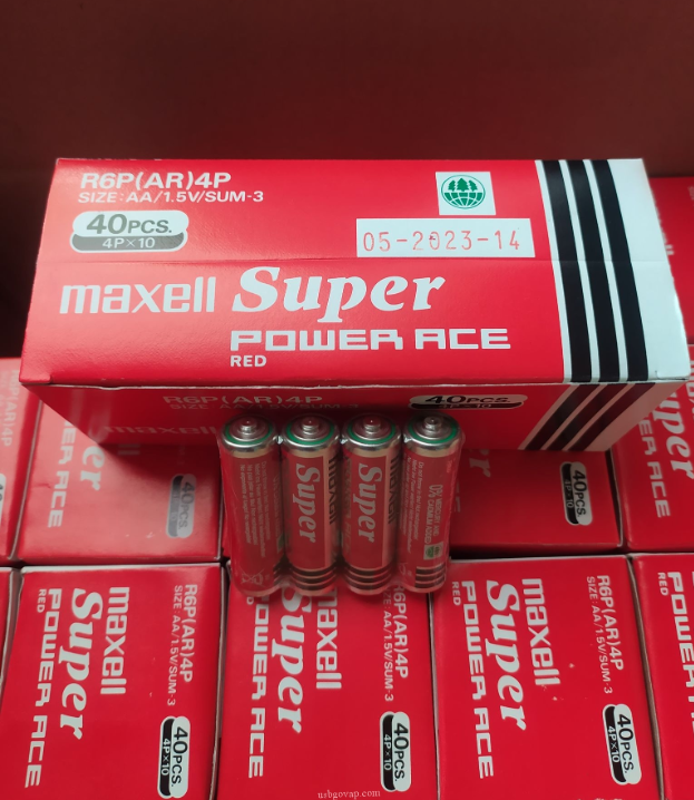 Hộp 40 viên pin Maxell AA