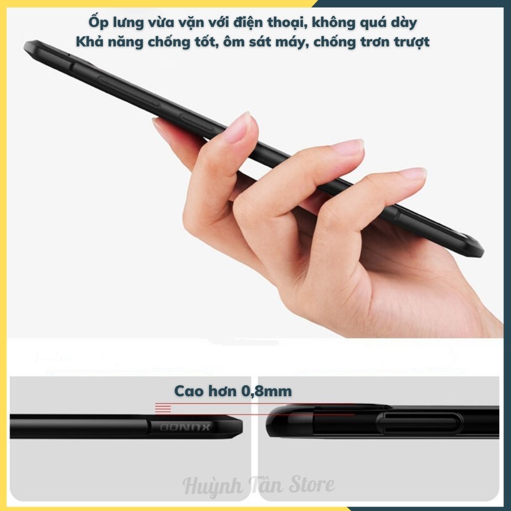 Ốp lưng chống sốc XUNDD cho s10 plus bảo vệ camera - hàng nhập khẩu