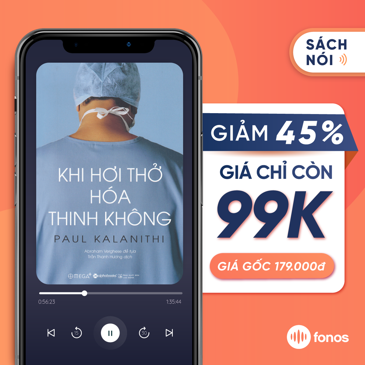 Sách nói: Khi Hơi Thở Hóa Thinh Không