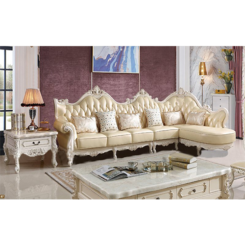 Sofa Cổ Điển Dạng Góc Thiết Kế Thanh Lịch DP-SCD014