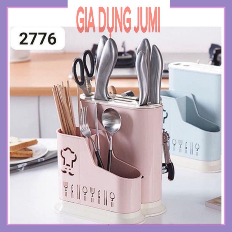 Ống cắm Đũa Nhựa Việt Nhật Có Gài Dao 2776