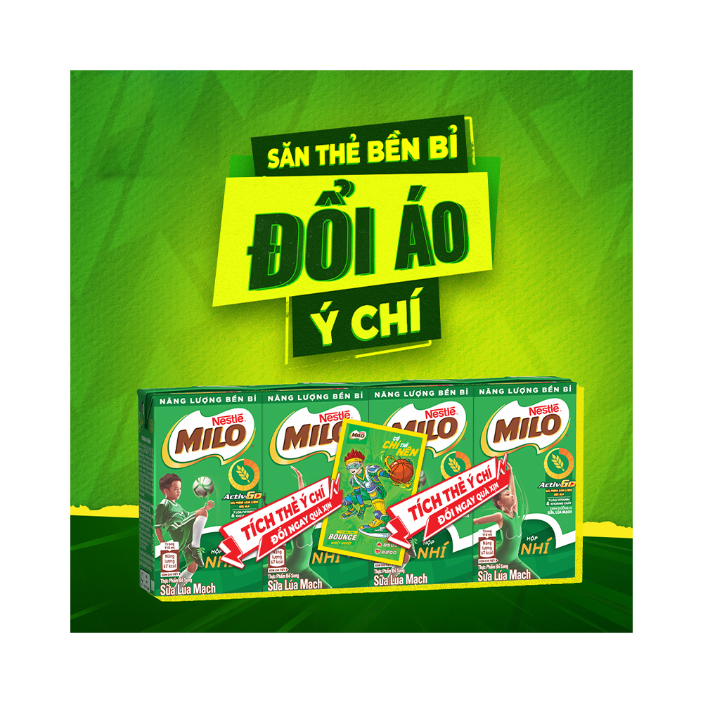 Thùng 48 hộp sữa lúa mạch MILO 110ml (48x110ml)