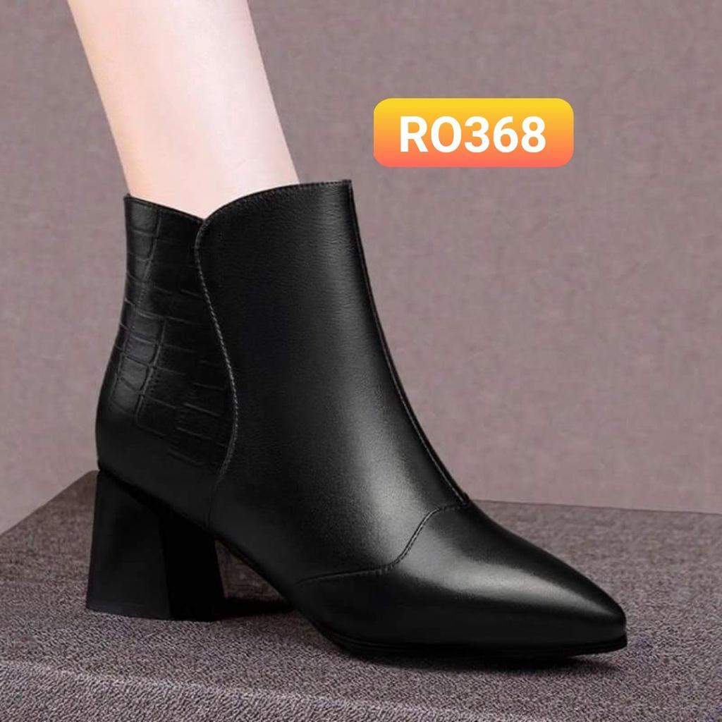 Giày Boot Thấp Cổ Cao RO368