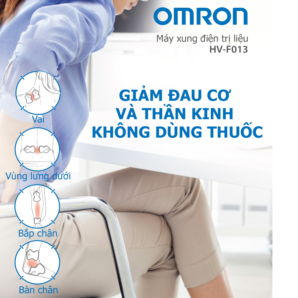 Máy Massage Xung Điện Trị Liệu OMRON HV-F013