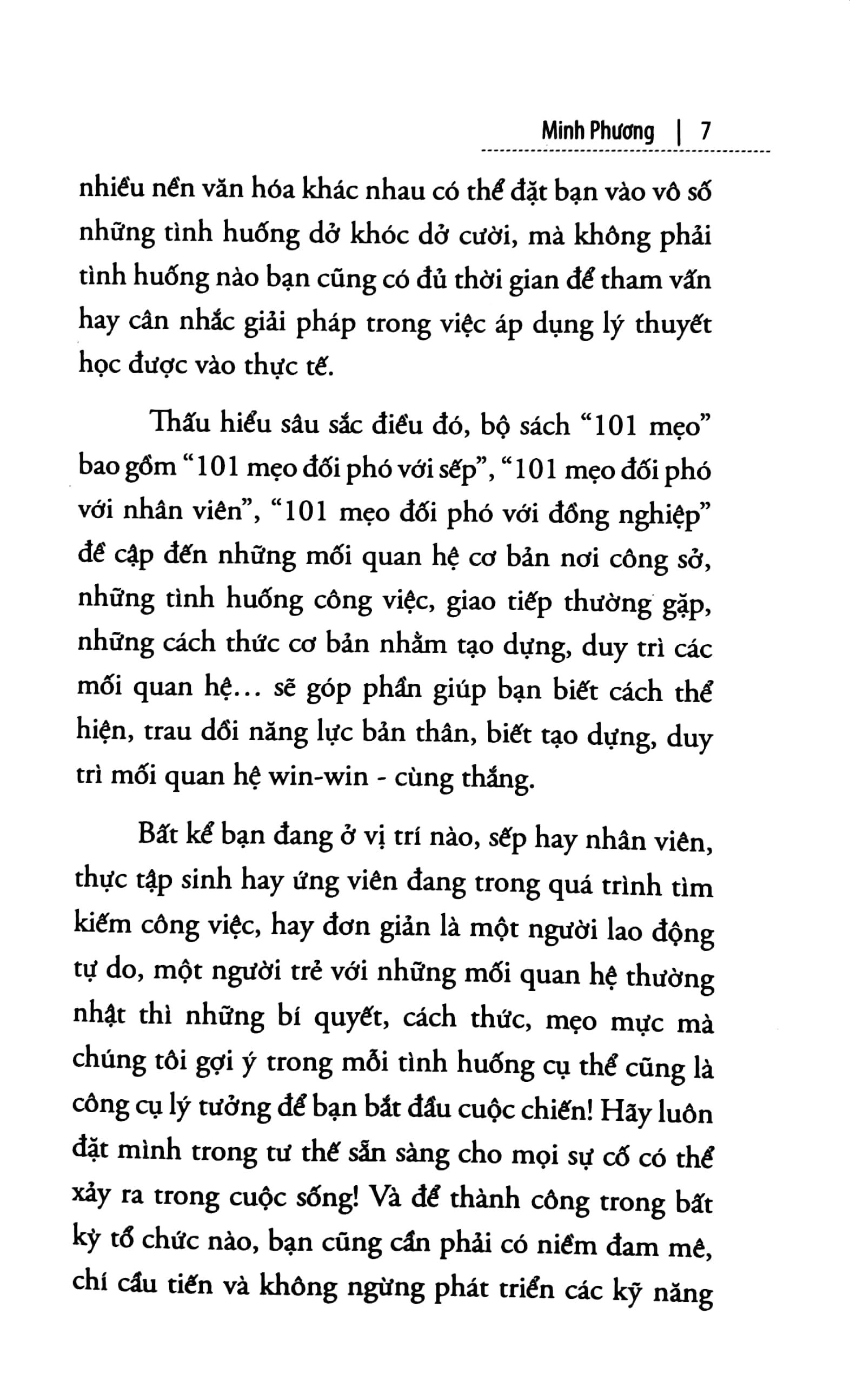 Sách 101 Mẹo Đối Phó Với Sếp