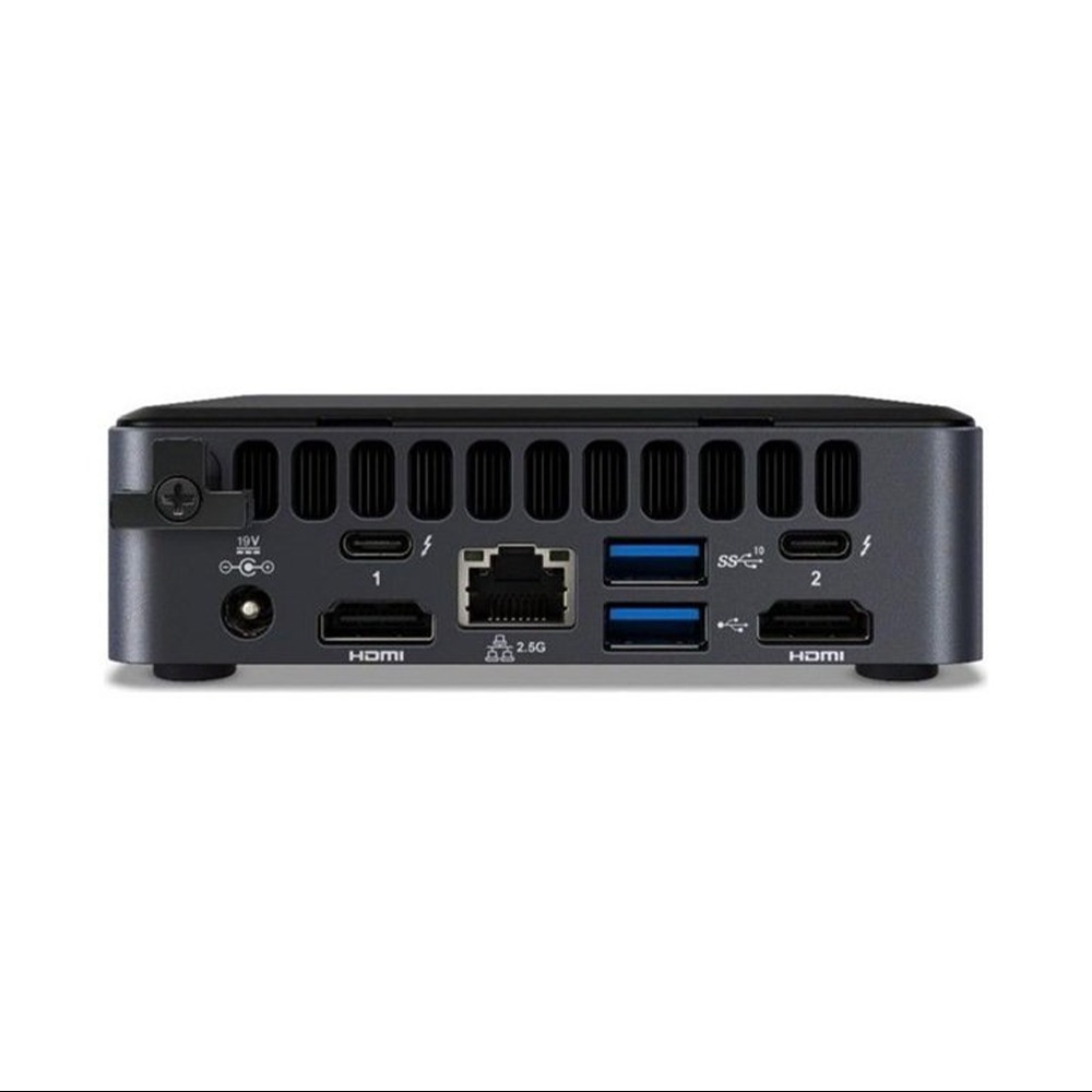 Máy tính cá nhân để bàn - Bộ Mini PC Kit INTEL NUC11TN : Gồm mạch chính, CPU Intel Core i5-1135G7 , Adaptor, miếng đỡ – Hàng chính hãng