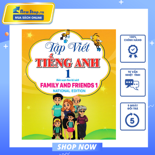Tập Viết Tiếng Anh 1 - National Edition _HA