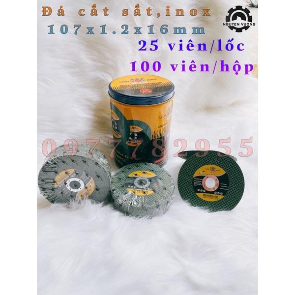 Đá cắt sắt,inox sư tử xanh,đỏ lionking 1 tấc