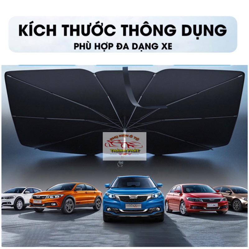 Ô dù che nắng kính lái ô tô phản quang chống tia UV cách nhiệt giảm nóng bảo vệ nội thất xe hơi hiệu quả