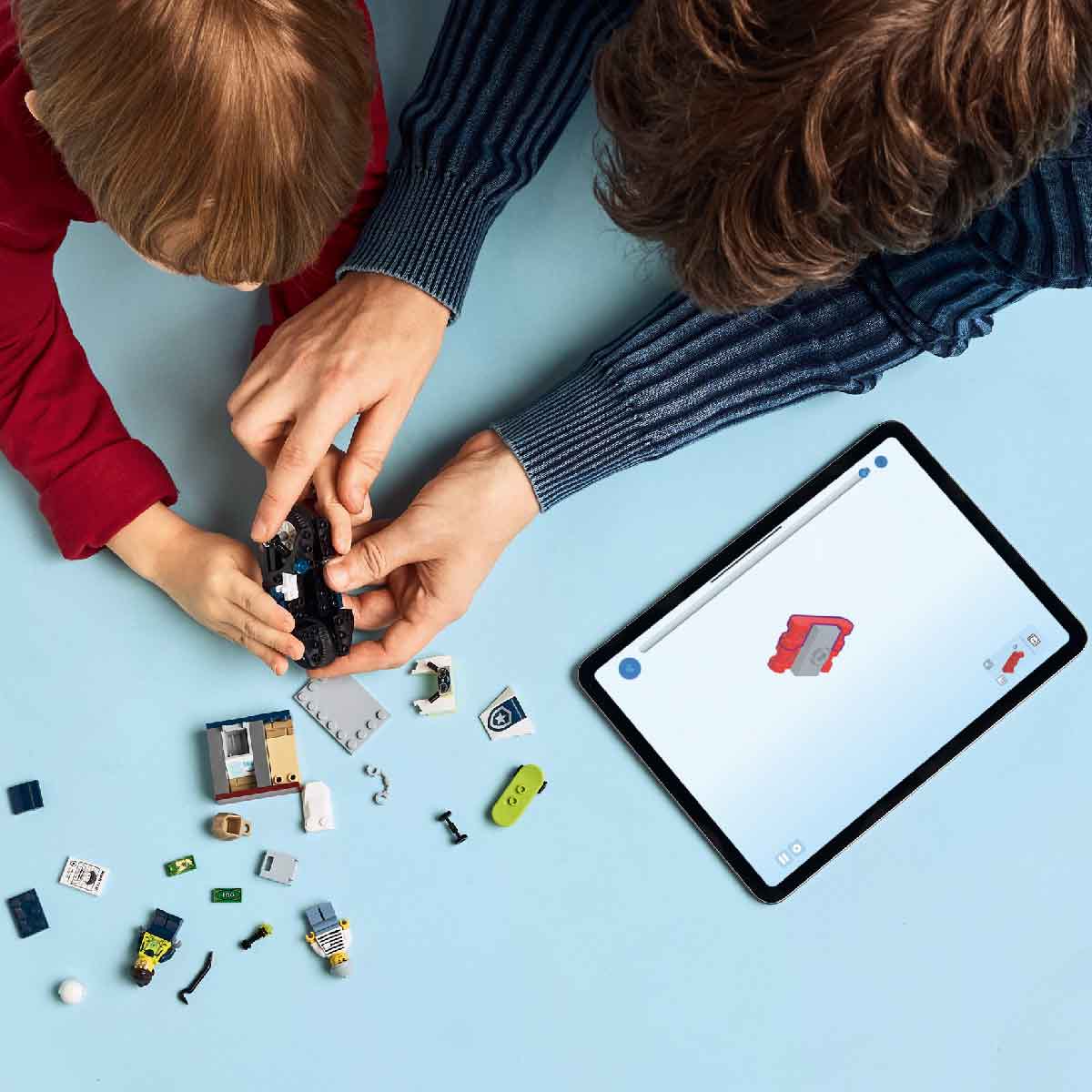 LEGO CITY 60455 Đồ Chơi Lắp Ráp Cuộc Đua Truy Bắt Cướp (65 chi tiết)
