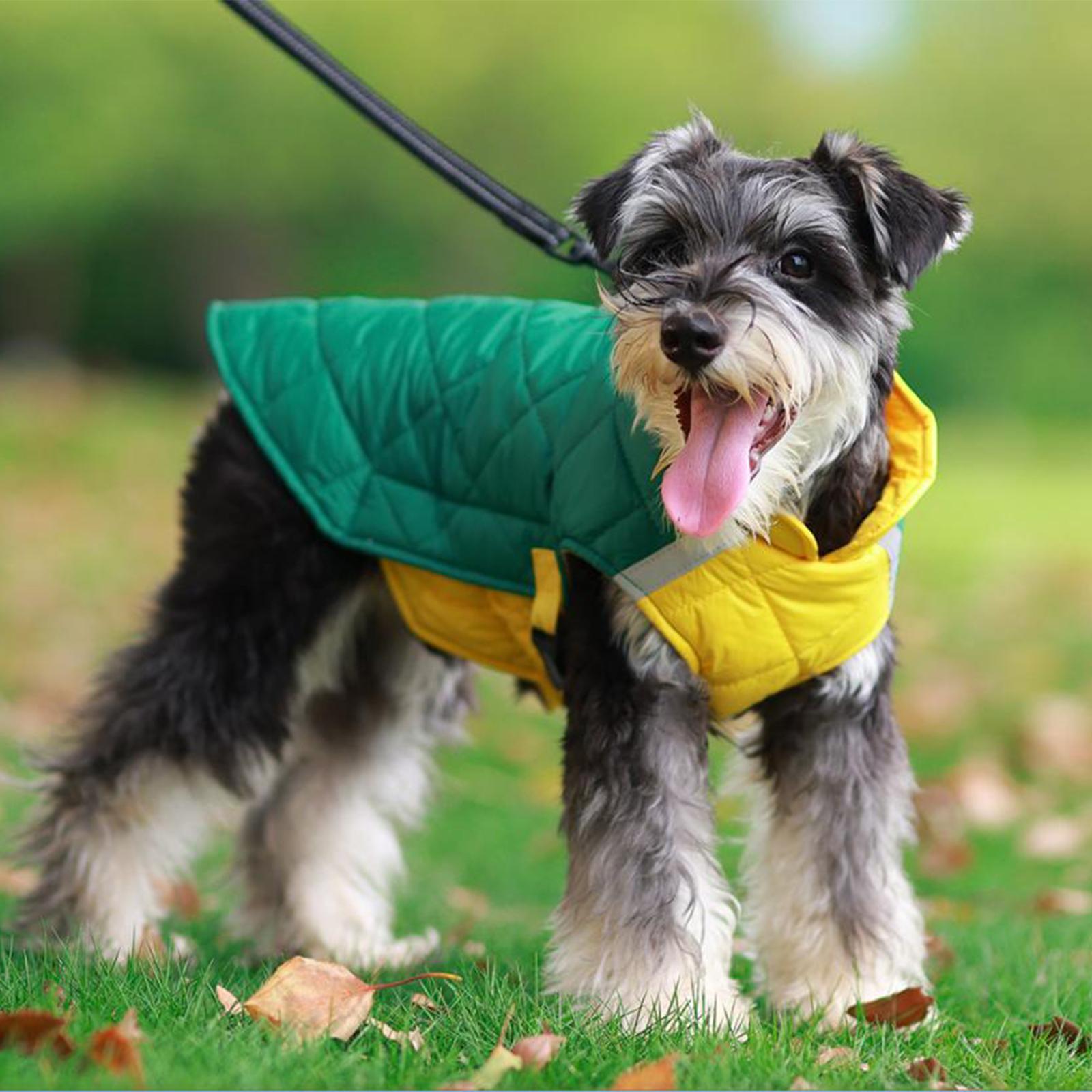 Warm Dog Clothes, Fashion Apparel Comfortable Lightweight Overcoat Jacket Clothing Vest Pet Costume Autumn