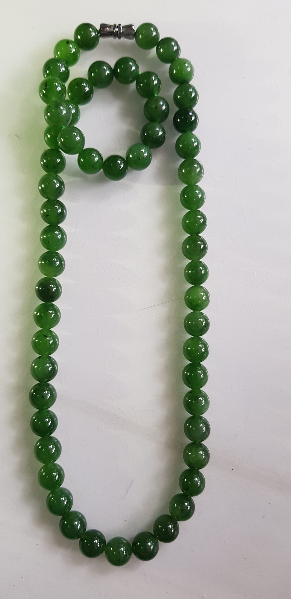 Vòng chuỗi đeo cổ Nữ mới đẹp Đá ngọc jade hay ngọc phật xanh tự nhiên  Size 8mm màu xanh ngọc bích bóng sang đẹp hợp mệnh thủy mộc hỏa Quà tặng ý nghĩa cho Mẹ, mình và người thân ý nghĩa ạ