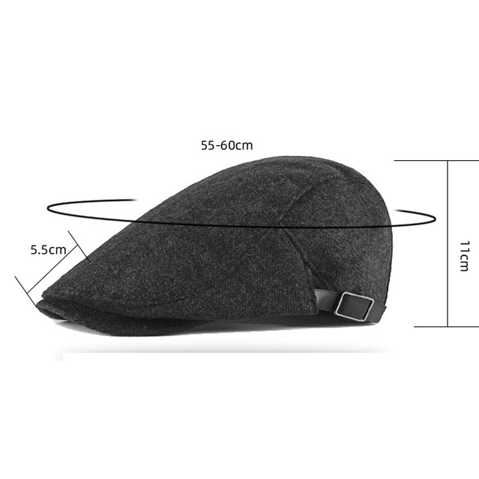 Mũ nồi, nón beret MN013 phong cách cổ điển lịch lãm cho nam và nữ