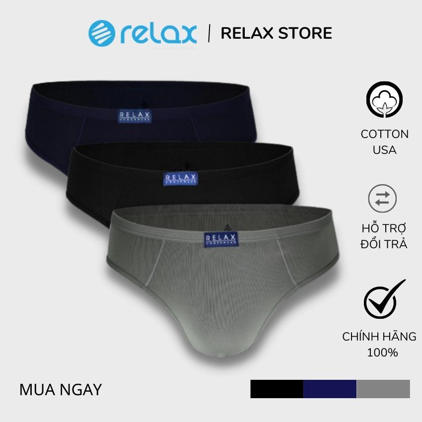 quần lót nam relax thun lạnh cao cấp chính hãng, quần sịp nam relax underwear rl036