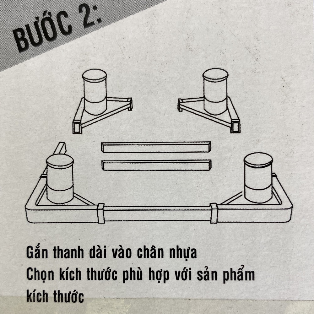 CHÂN ĐẾ MÁY LỌC NƯỚC ĐA NĂNG 32-49cm (VT-39) LOẠI LỚN