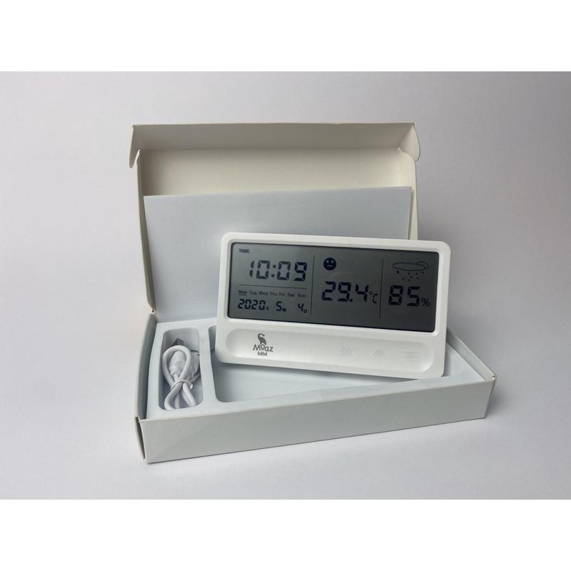 Thiết bị đo độ ẩm và nhiệt độ trong nhà MB-027 Moaz Bebe Hàng chính hãng