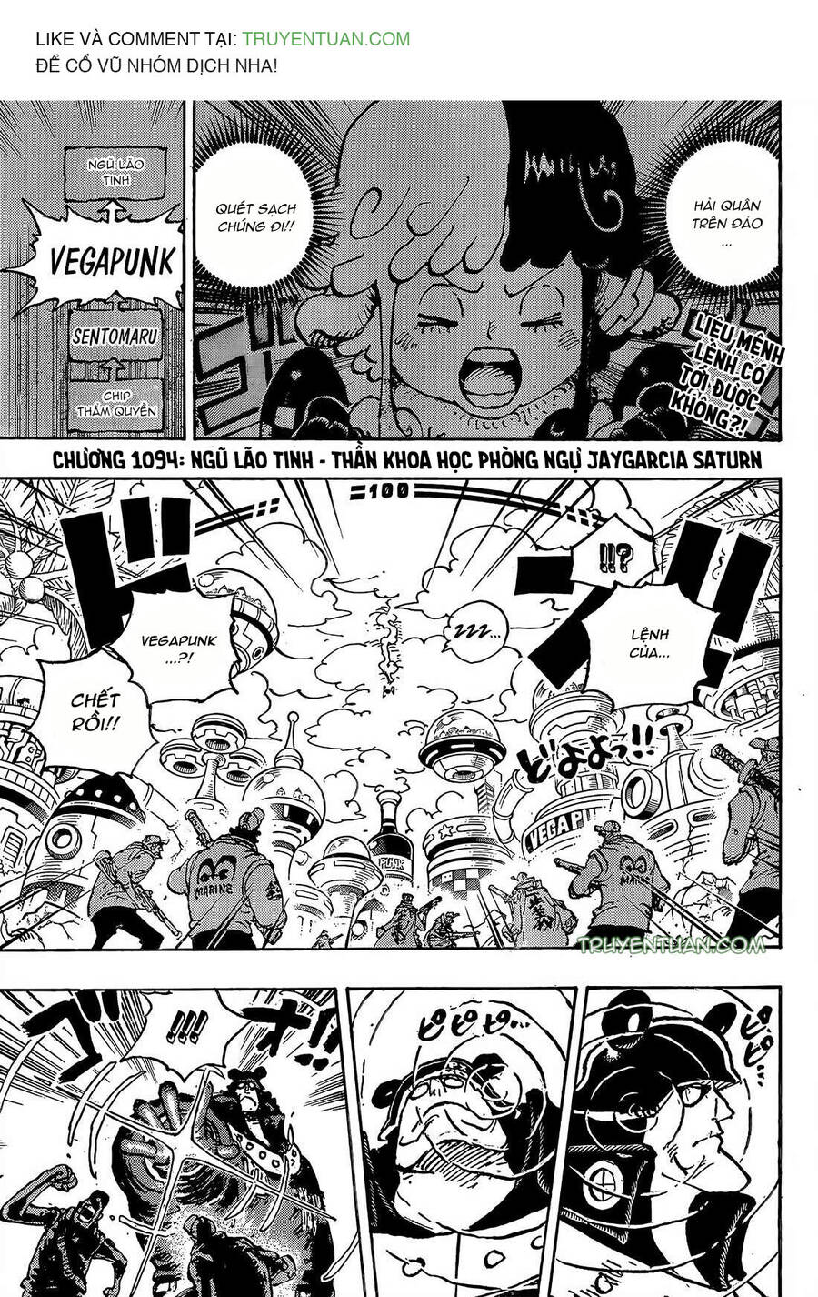 đảo hải tặc - one piece chapter 1094 2