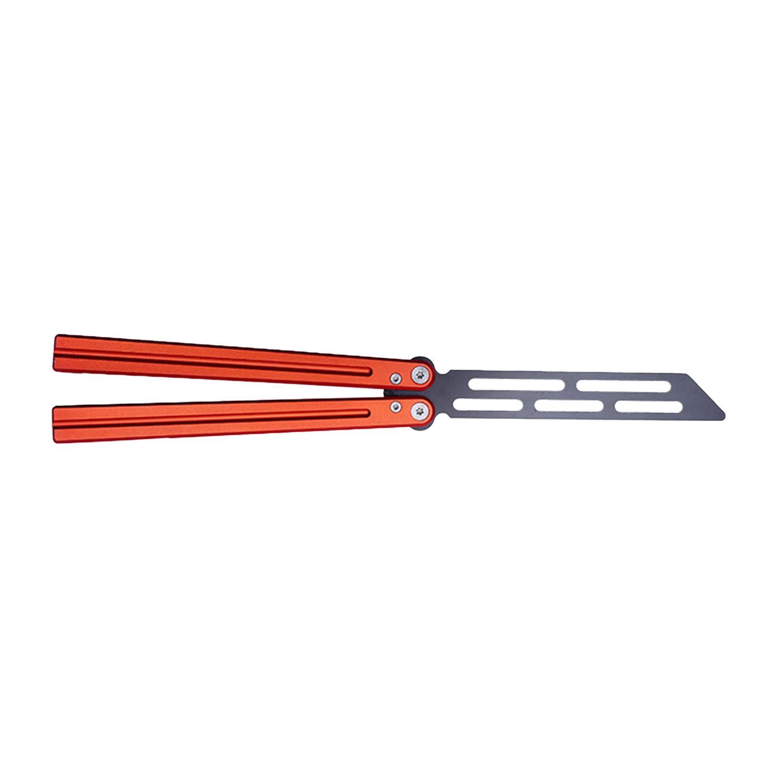 Butterfly Toy Tool Metal Training Tool Dull Blade Folding Dull Tool Trainer