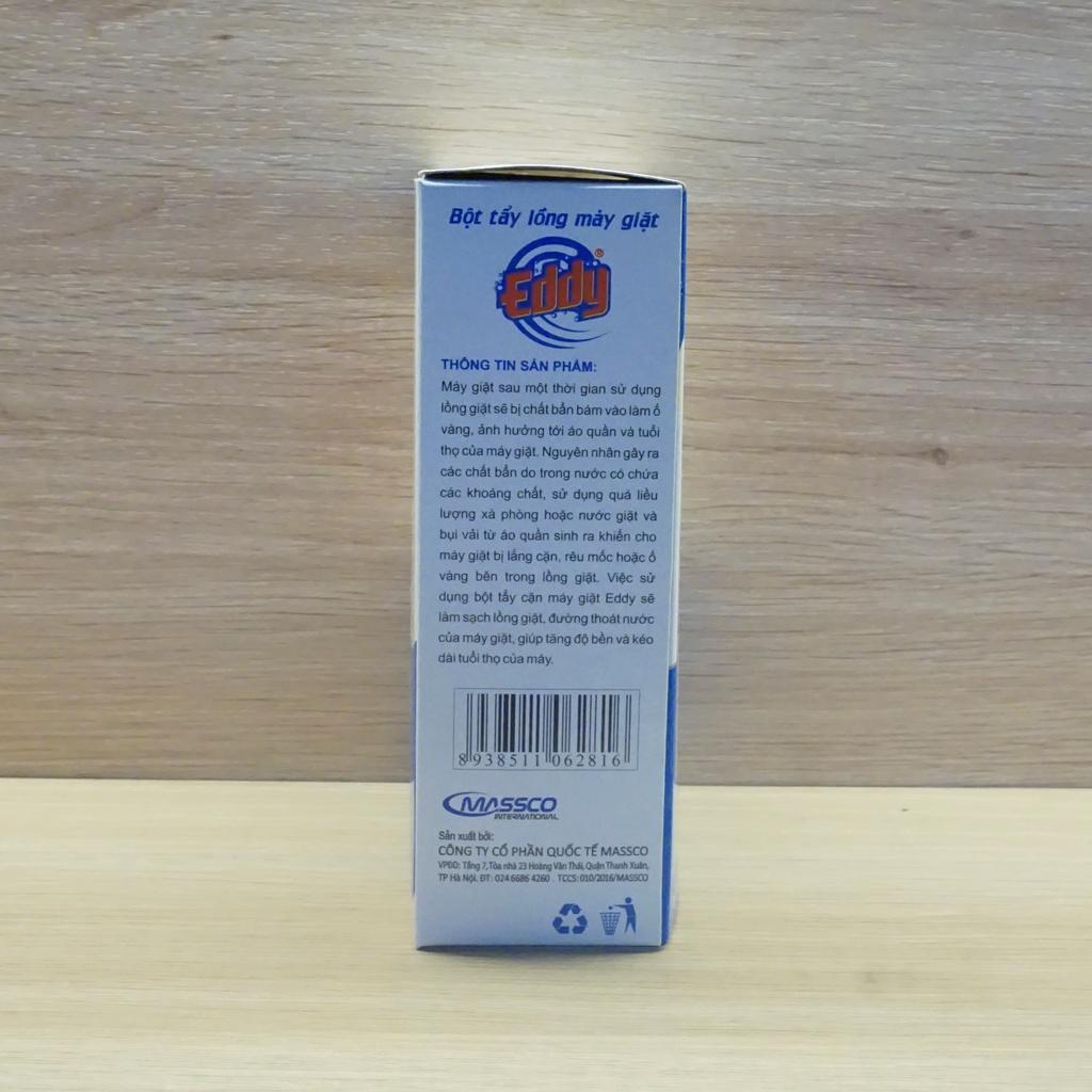 Bột tẩy lồng máy giặt EDDY 200g loại bỏ cặn bẩn khử mùi hôi, tăng độ bền máy giặt