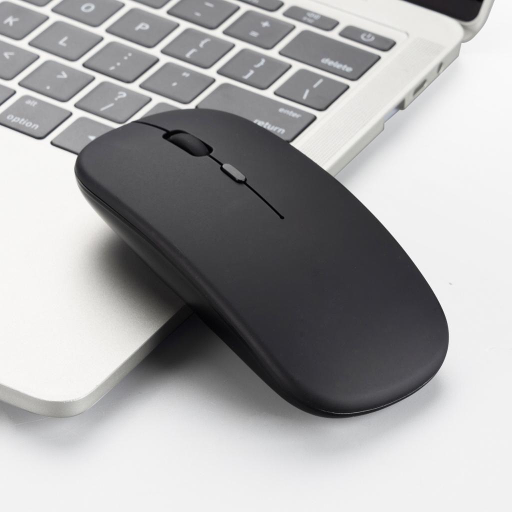 Dual Mode Wireless Bluetooth5.0 Mouse +  Mode For PC Laptop Black