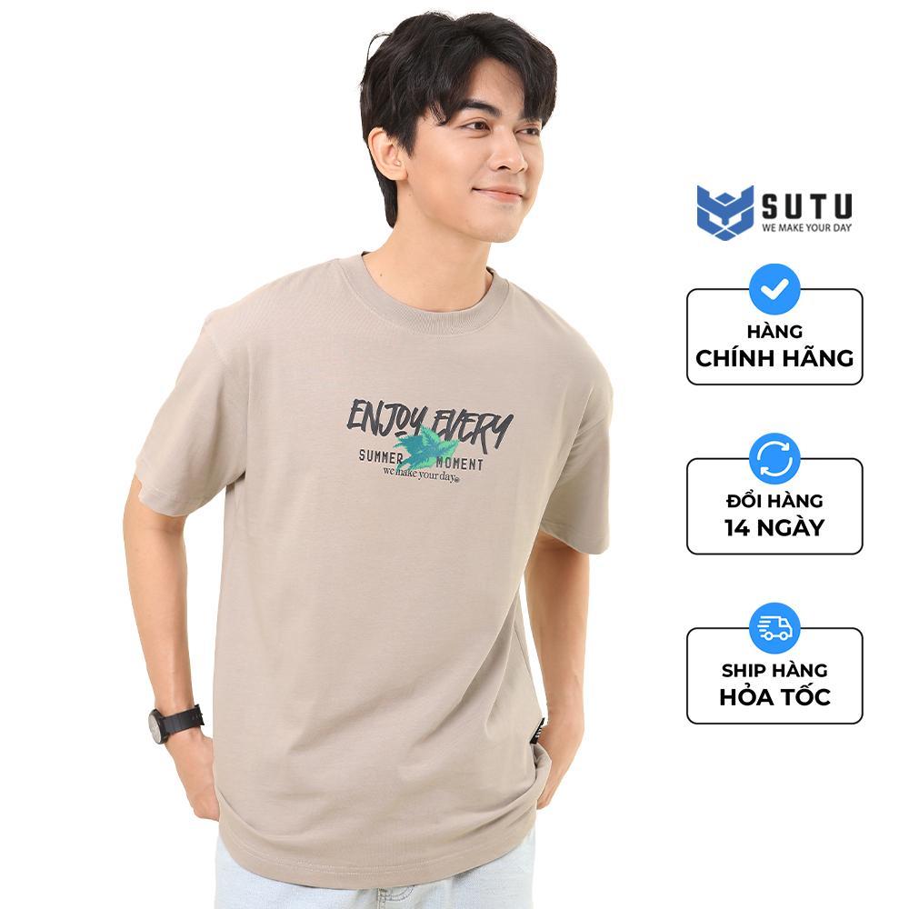 Áo thun Unisex Enjoy Every Streetwear Form Dày Dặn Cotton 4 Chiều In Rõ Nét Vải