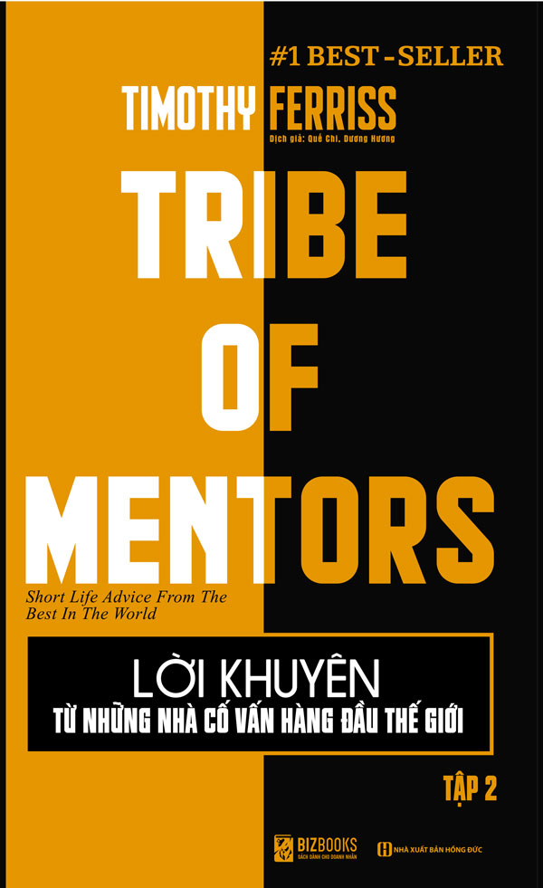 Hình ảnh Bộ 2 Cuốn Sách  Lời khuyên từ những nhà cố vấn hàng đầu thế giới – Tribe of mentor (Tập 1) và  (Tập 2) kt