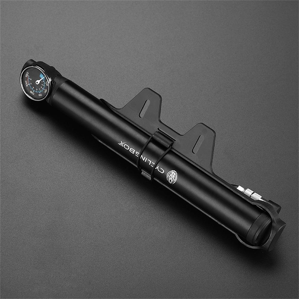 Máy bơm hơi xe đạp 120 PSI bằng điện, có đồng hồ đo áp suất