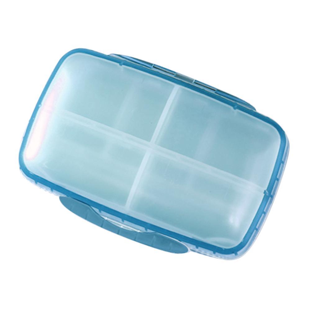 Mini Pill Box Vitamin Medicine Portable Travel Organizer Case Waterproof