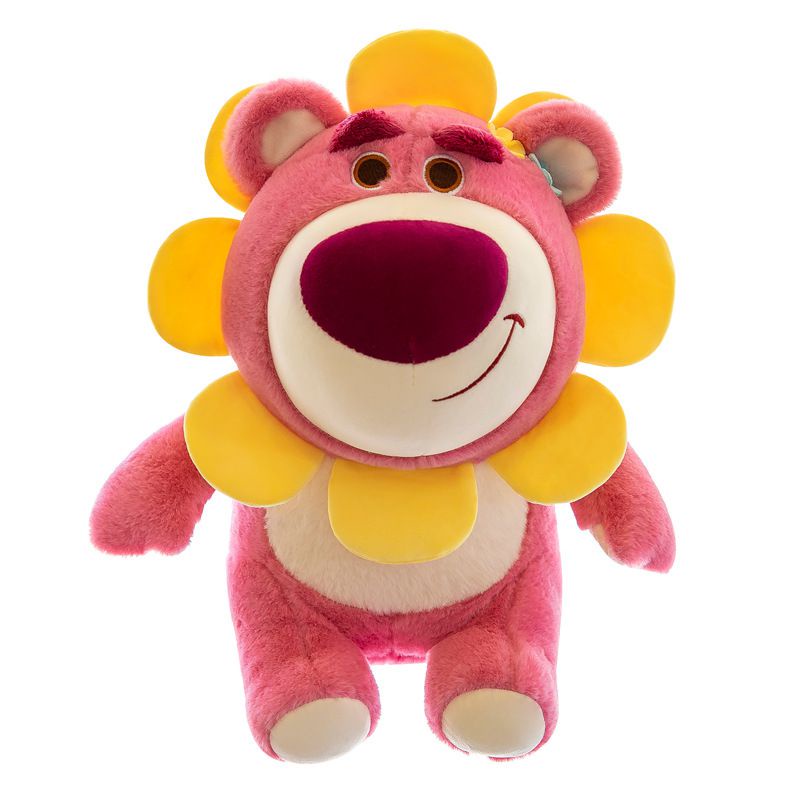 Gấu bông dây tây siêu dễ thương – Quà tặng thú nhồi Lotso mặt hoa hướng dương sunflower – Size từ 30 đến 55 cm – Gối ôm hugging bear cho bé ngủ ngon