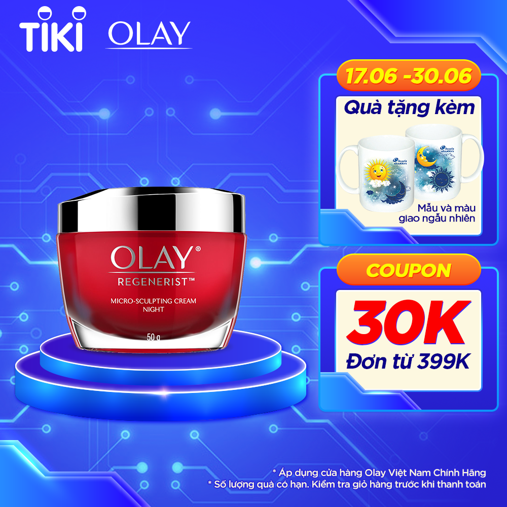 Kem Vi Dưỡng Chống Lão Hóa Ban Đêm OLAY Regenerist (50G)