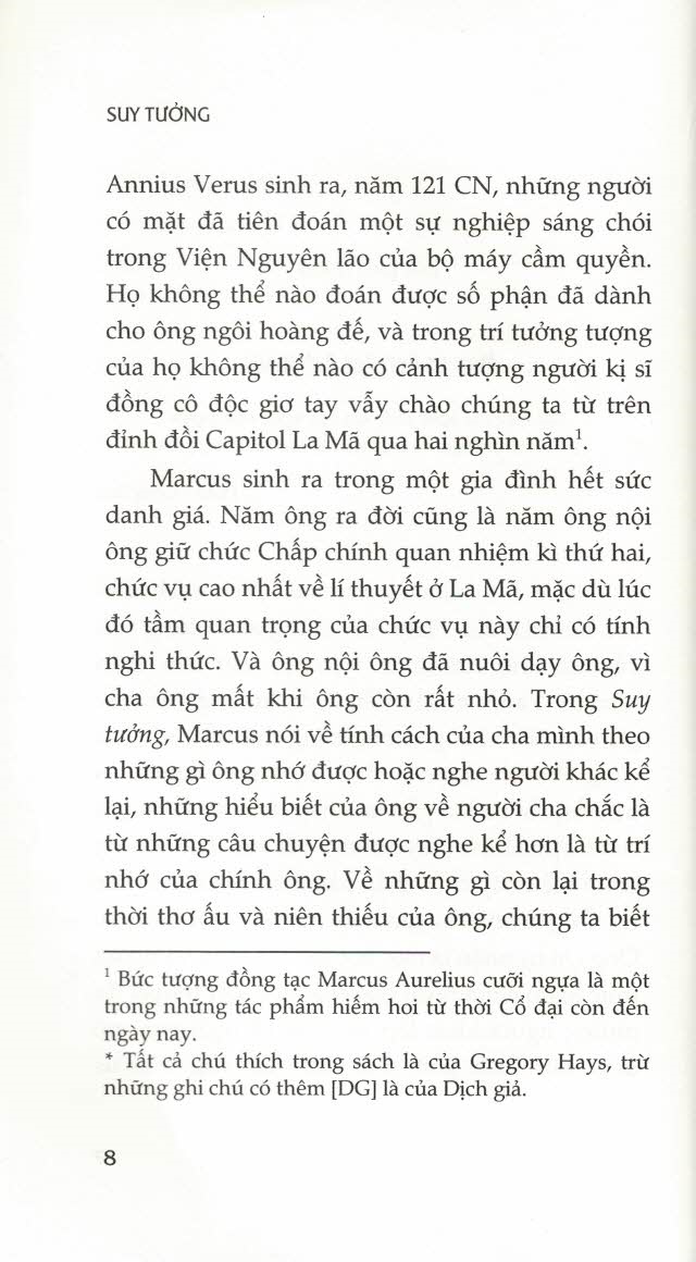 Tủ Sách Tinh Hoa - SUY TƯỞNG (Bản in năm 2022)