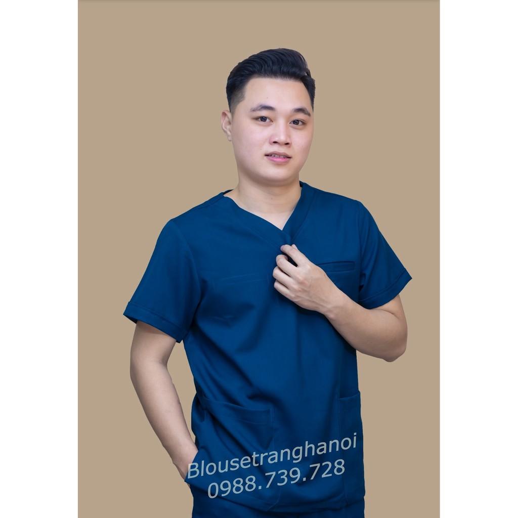 Bộ Scrubs, Quần áo Bác sĩ , quần áo phẫu thuật, quần áo phòng mổ - Blouse trắng Hà Nội