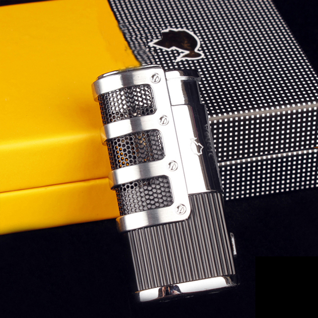 Vỏ Hột Quẹt Bật Lửa khò 3 Tia Mạnh Mẽ COB 938 Có Lỗ Đục Cao Cấp
