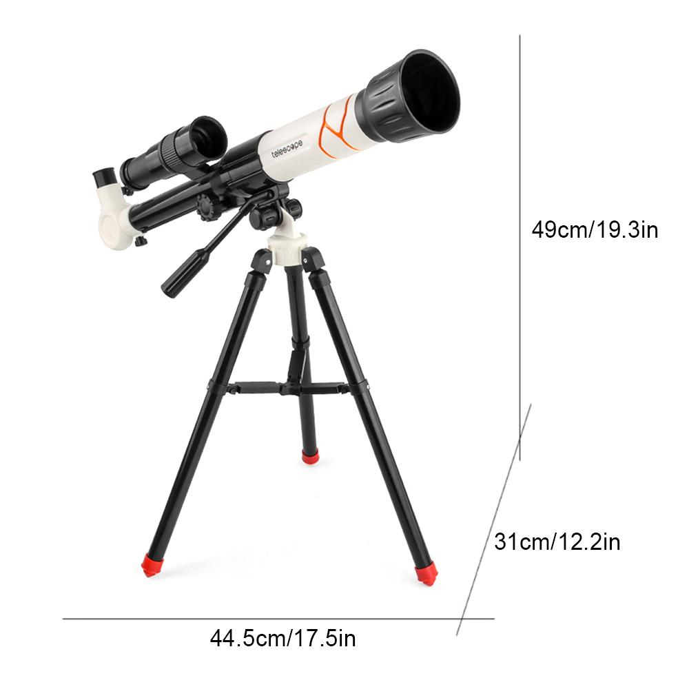 Kids Educational Telescopes with 3 Magnification Eyepieces Phone Clip for Children Beginners