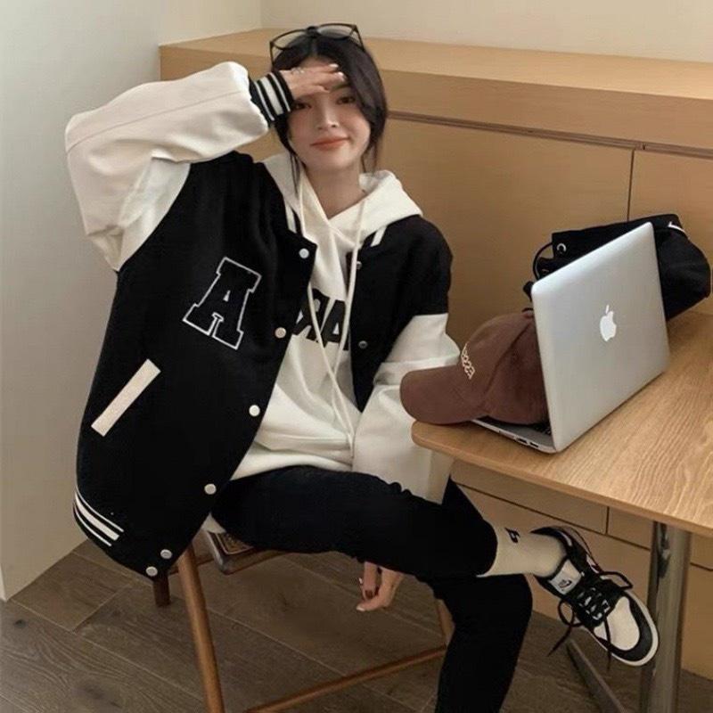 ÁO KHOÁC DÙ BOMBER UNISEX FORM RỘNG SIÊU THỜI TRANG , HOTTREND CHO CÁC BẠN TRẺ GENZ 2022