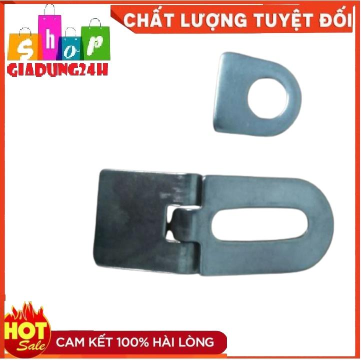 Bộ tai lật + tai khóa inox 304 loại dày đẹp