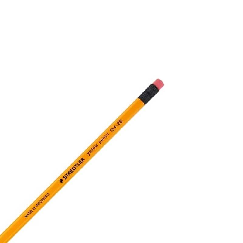 Bộ 4 Bút Chì Gỗ 2B Staedtler 134 - Thân Cam