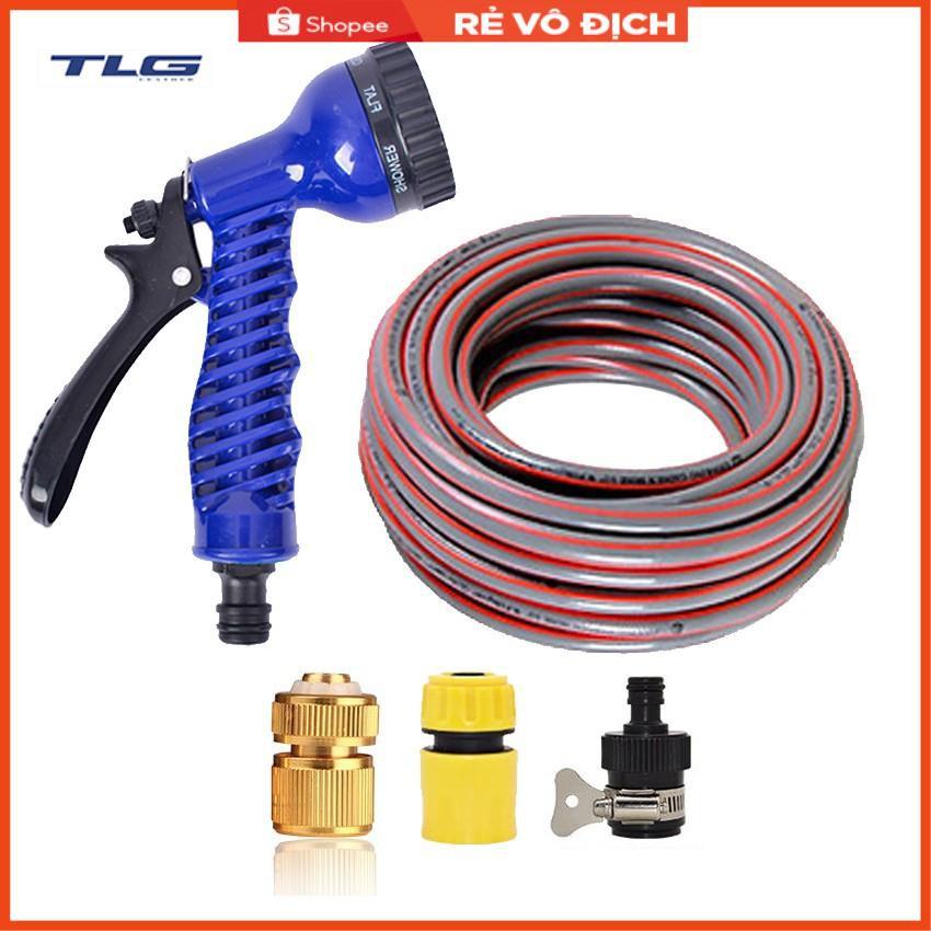 Bộ dây vòi xịt rửa xe, tưới cây, dọn dẹp nhà cửa 3-5m 206843