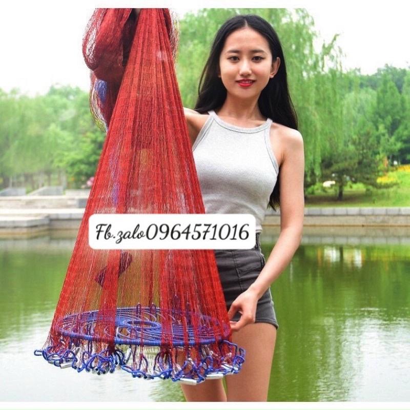 Chài đĩa bay thái lan sợi dù và cước _ đĩa bay UFO siêu tiện lợi