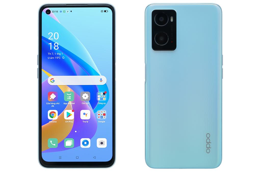 Điện thoại OPPO CPH2375 - A76 Xanh Thời Thượng - Hàng chính hãng (chỉ giao HN và một số khu vực)