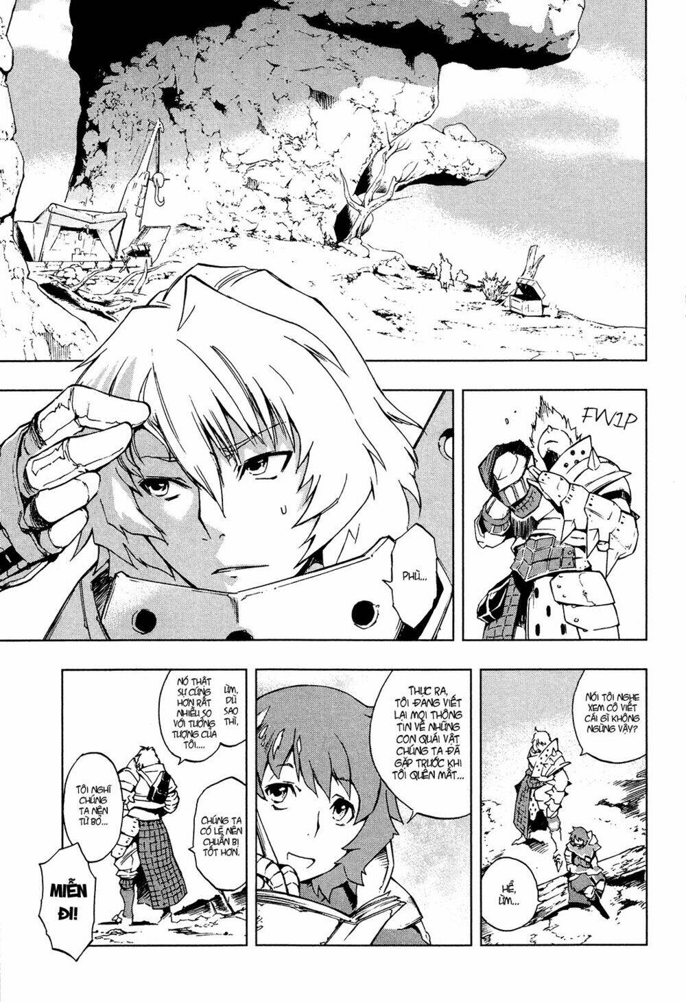 thợ săn quái vật - senkou no kariudo chapter 0 16