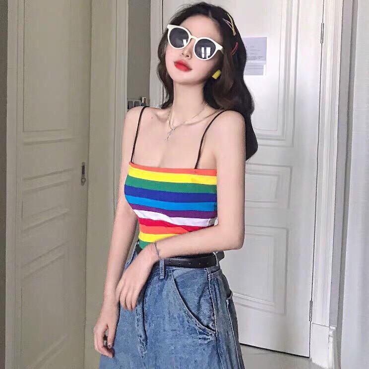 Áo Hai Dây Cầu Vòng