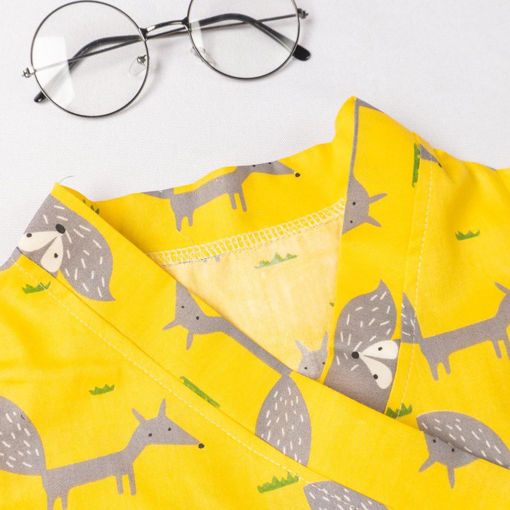 BỘ RỜI YUKATA MÙA HÈ SIÊU DỄ THƯƠNG CHO BÉ YÊU 100% COTTON