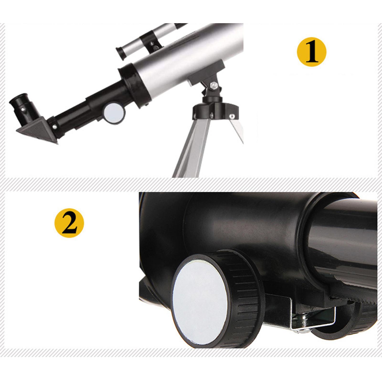 Telescope 50mm Adjustable Wide Angle 600mm for Travel Adults Kids