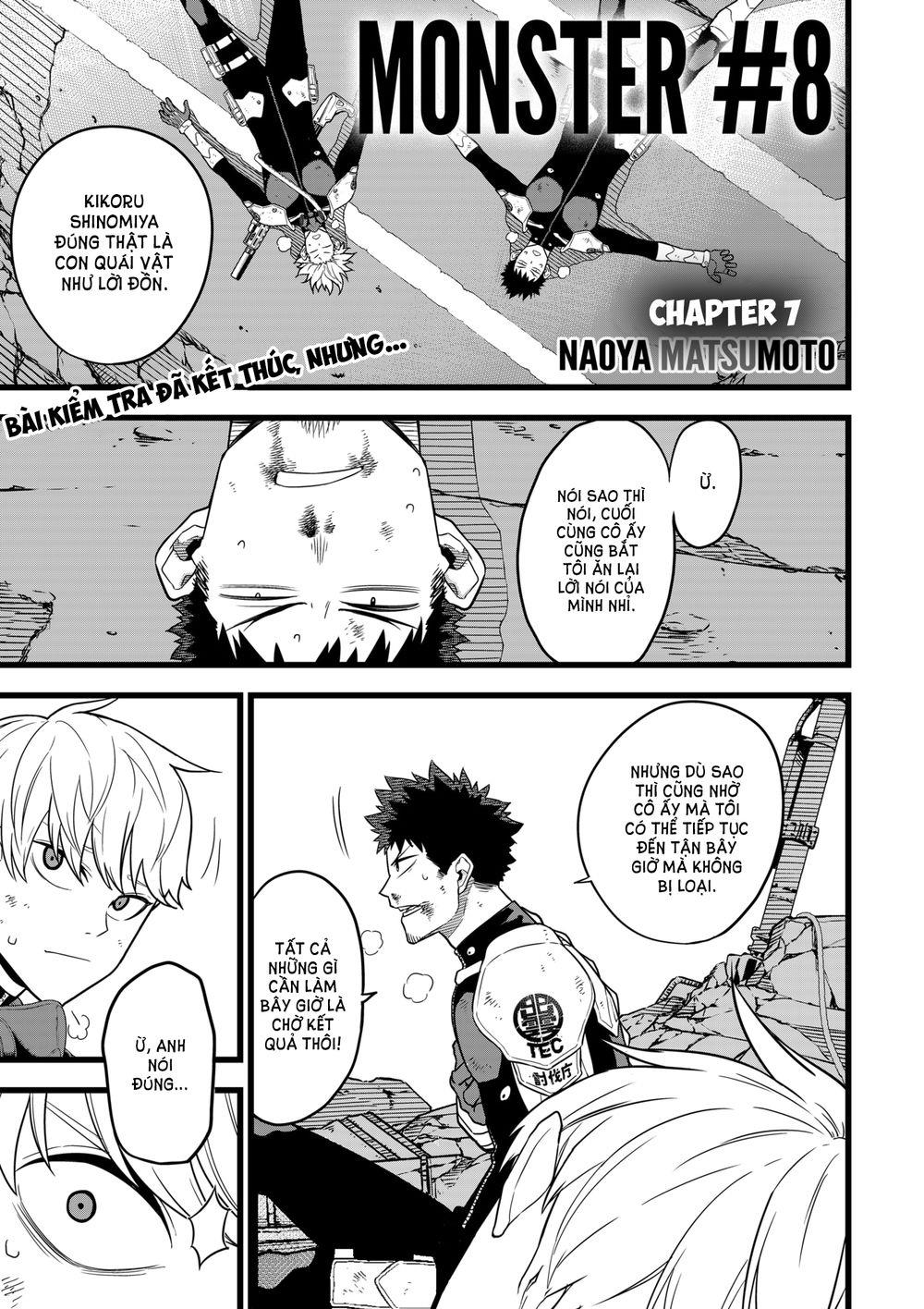 hôm nay - tôi hóa kaiju chapter 7 1