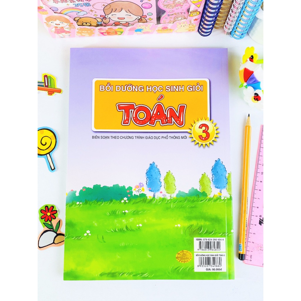 Sách - Bồi Dưỡng Học Sinh Giỏi Toán Lớp 3 - Biên soạn theo chương trình GDPT mới - ndbooks