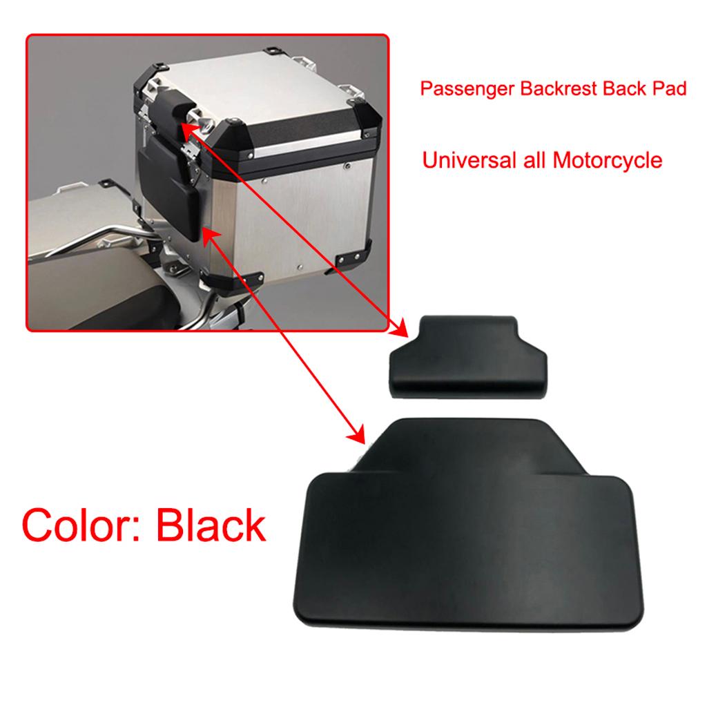 2x Rear Back Tail Top Case Cushion Backrest For  R1200GS F800GS R1250GS