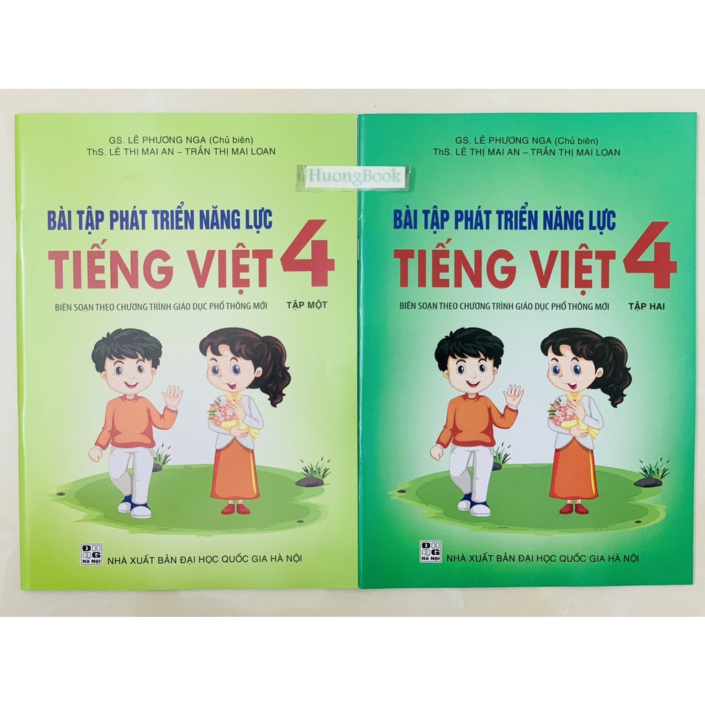 Sách - Bài tập phát triển năng lực Tiếng Việt 4 Tập hai