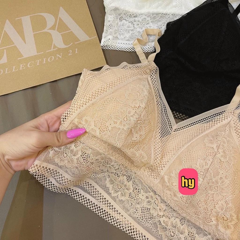 Áo Bra ren mảnh hoa quyến rũ, hàng cao cấp chất mềm mịn siêu đẹp AB/306